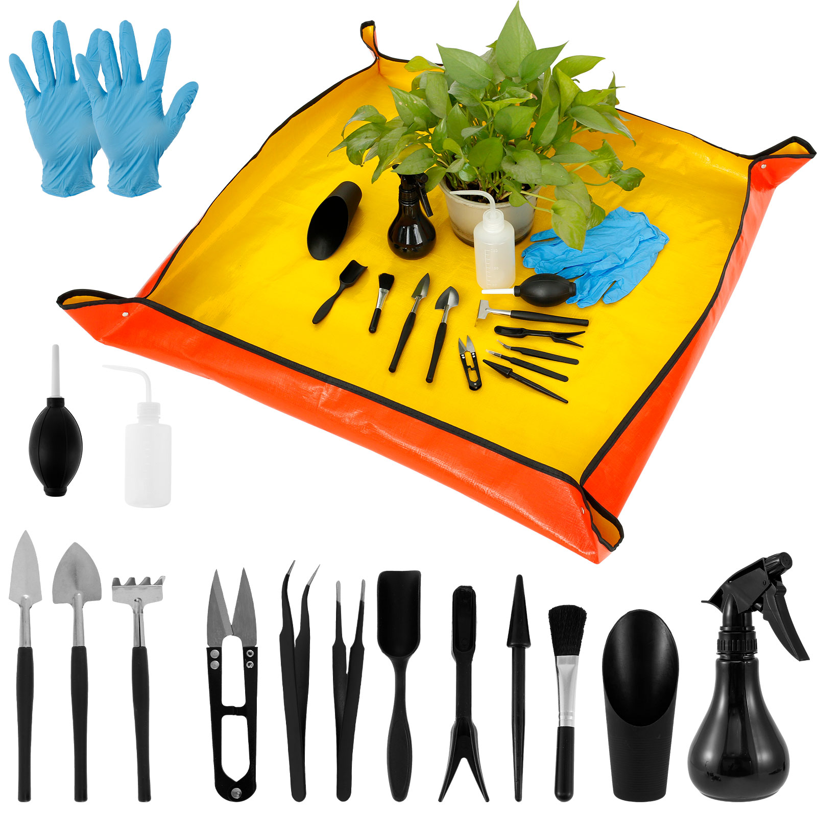 Bonsai Repotting Mat - 13/16 шт., инструменты для садовых суккулентов,
