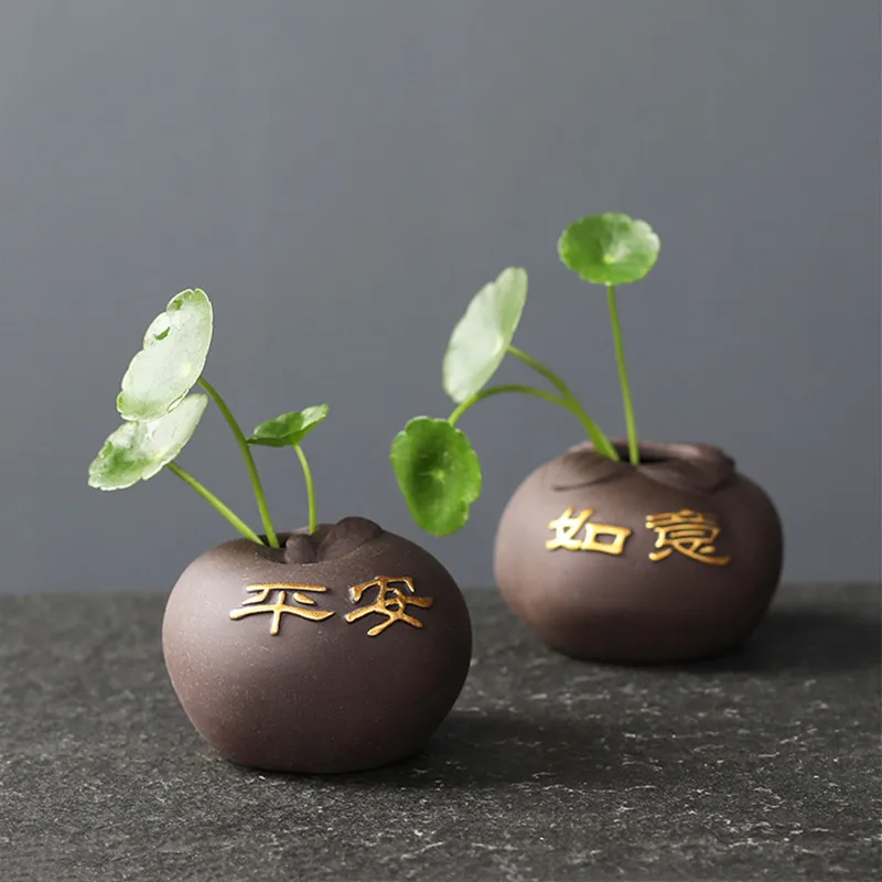 Креативный фиолетовый глиняный – обзор и цена Bonsai Garden Pot