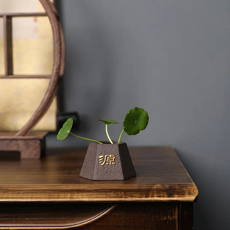 Креативный фиолетовый глиняный – обзор и цена Bonsai Garden Pot