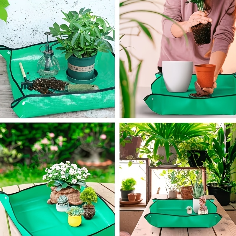 Большой складной коврик из ПЭ  – обзор и цена Bonsai Repotting Mat